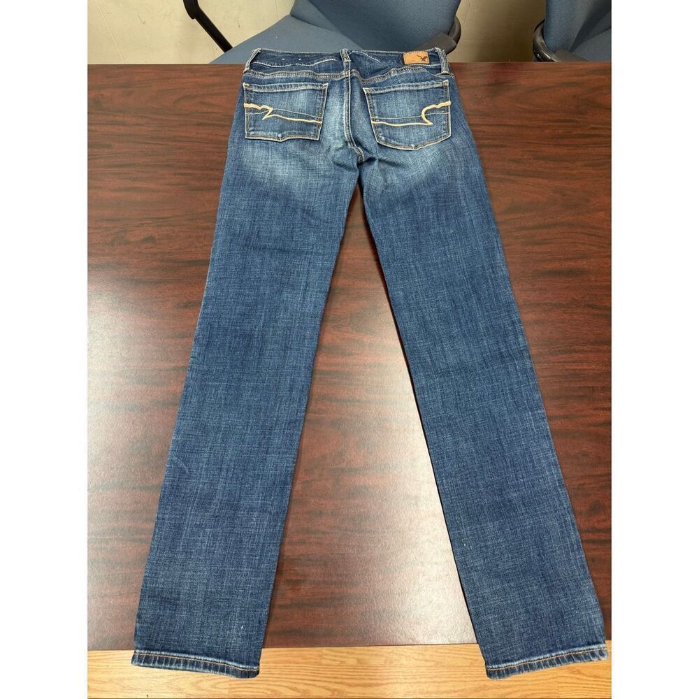 American Eagle Super Stretch Skinny Jeans Size 2 Short - Picture 3 of 8